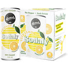 Picture of SODALY YUZU LEMON PREBIOTIC SODA 4-PACK