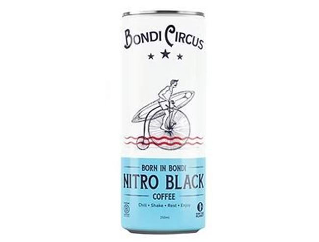 Picture of BONDI CIRCUS NITRO BLACK COFFEE 250ML