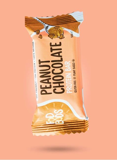 Picture of FODBODS CHOC PEANUT PROTEIN BAR