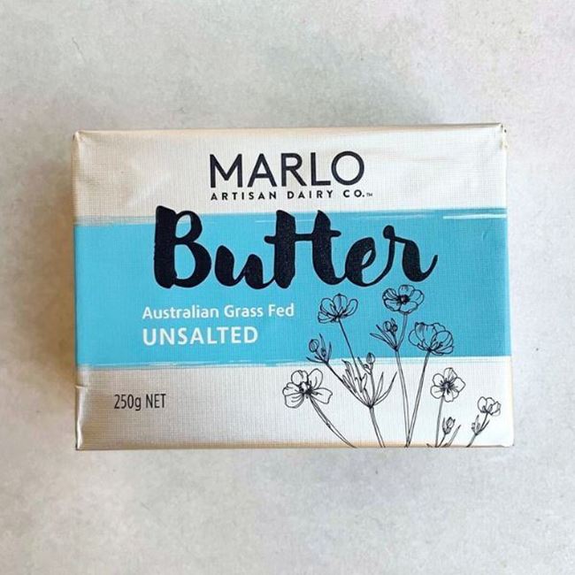 Picture of BUTTER, MARLO UNSALTED BUTTTER 250g