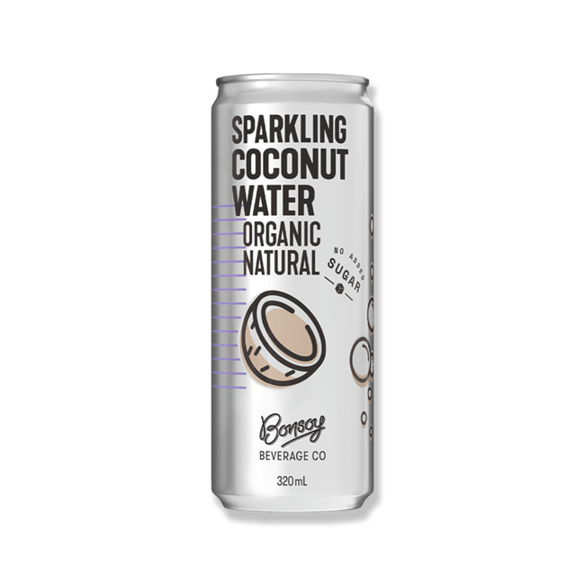 Picture of BONSOY SPARKLING COCONUT WATER ORIGINAL 320ML