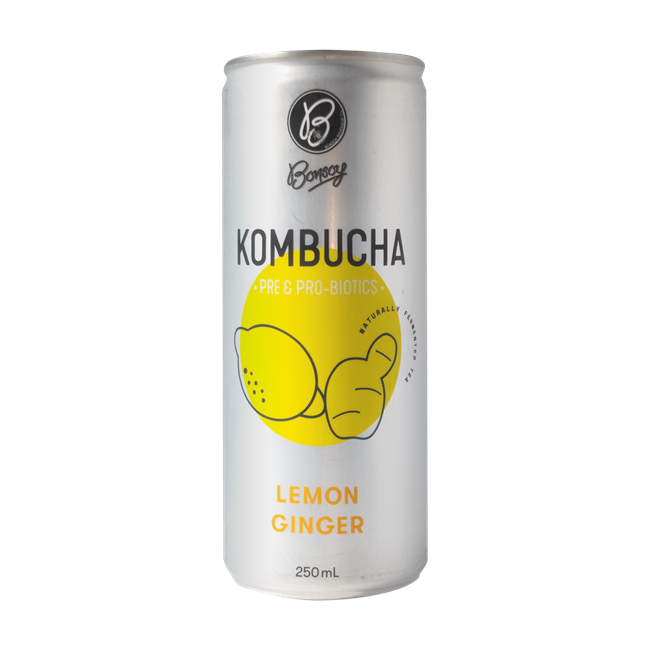 Picture of BONSOY LEMON & GINGER KOMBUCHA 320g